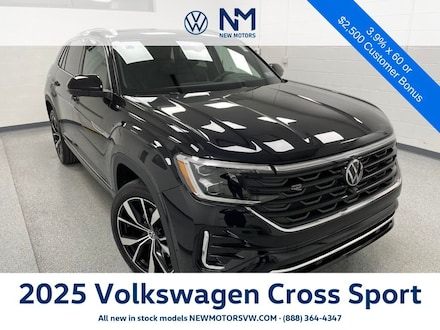 New 2025 Volkswagen Atlas Cross Sport 2.0T SEL Premium R-Line SUV in Erie, PA