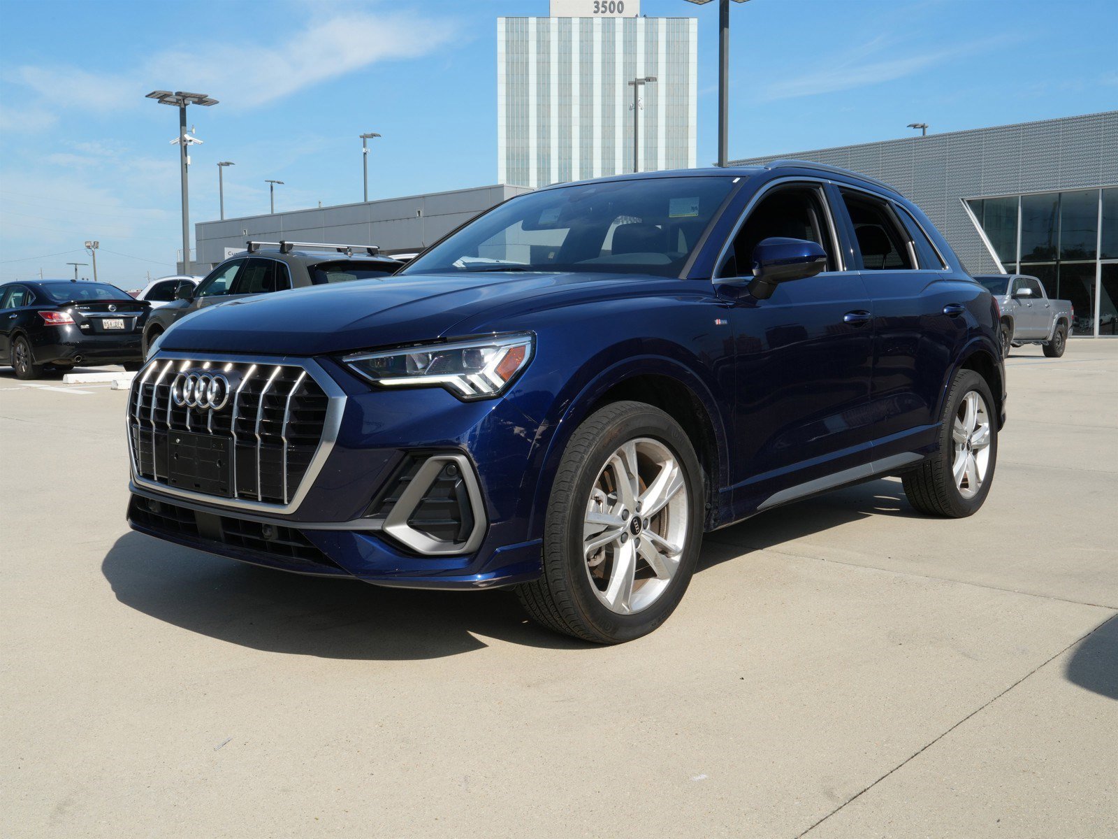 Used 2023 Audi Q3 S Line Premium Plus with VIN WA1EECF32P1023319 for sale in Metairie, LA