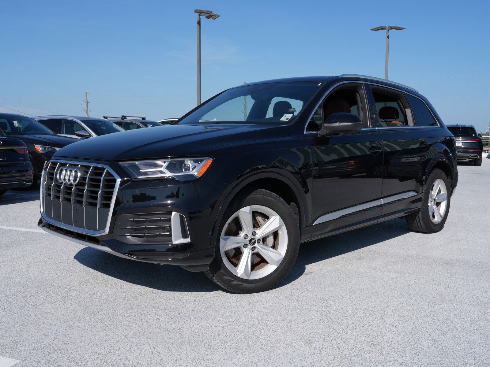 Used 2021 Audi Q7 Premium with VIN WA1AJAF75MD019471 for sale in Metairie, LA