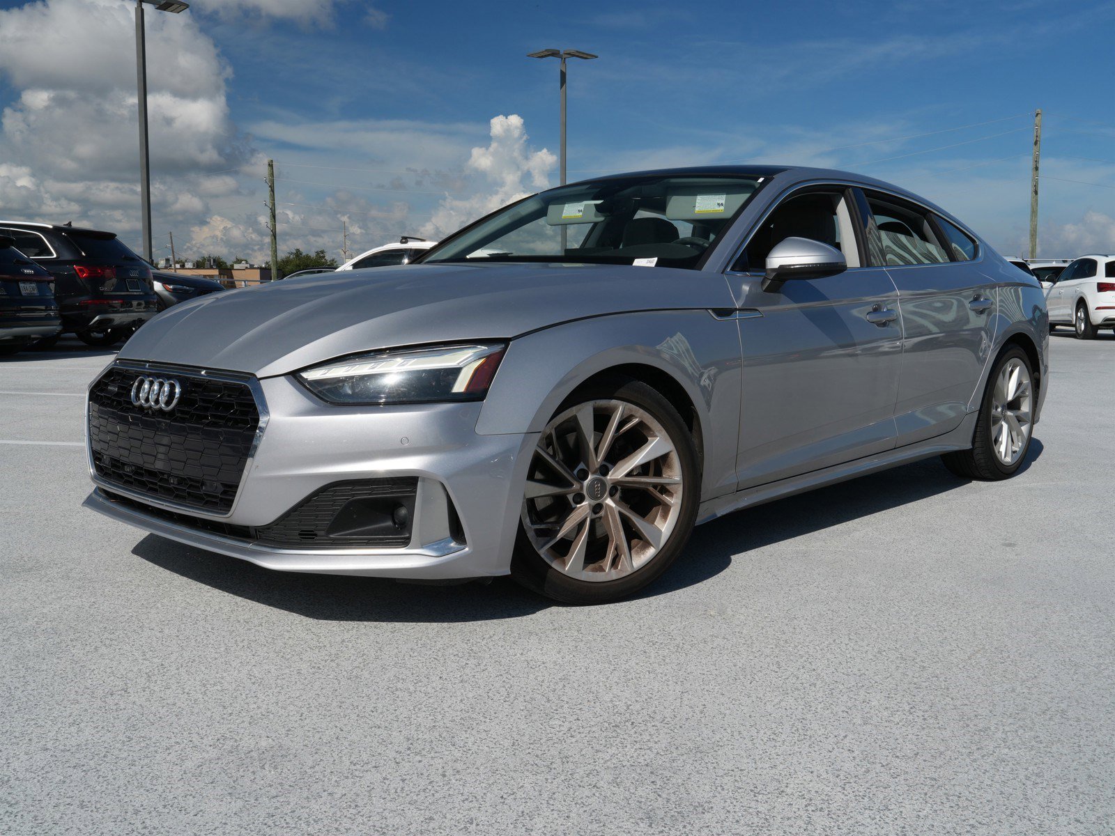 Used 2021 Audi A5 Sportback Premium Plus with VIN WAUCBCF56MA011383 for sale in Metairie, LA