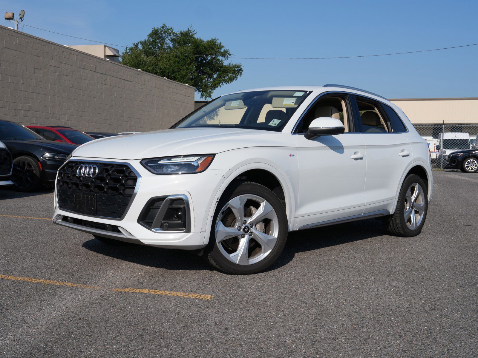 Used 2023 Audi Q5 Premium Plus with VIN WA1EAAFY0P2183477 for sale in Metairie, LA