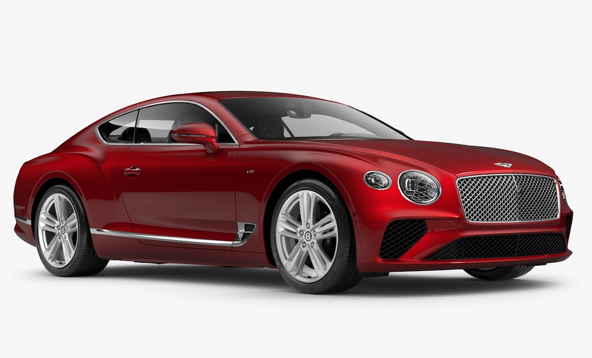 Bentley Continental GT in St James Red (Pearlescent) - by Mulliner