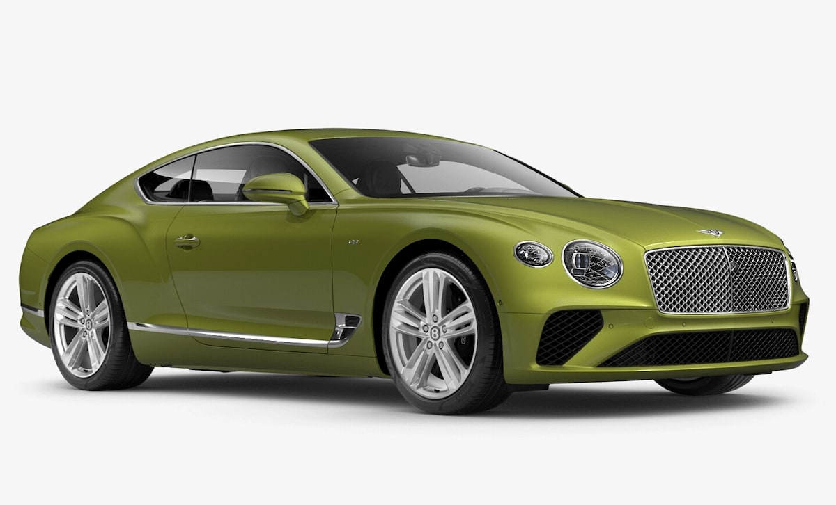 Bentley Continental GT in Radium - by Mulliner
