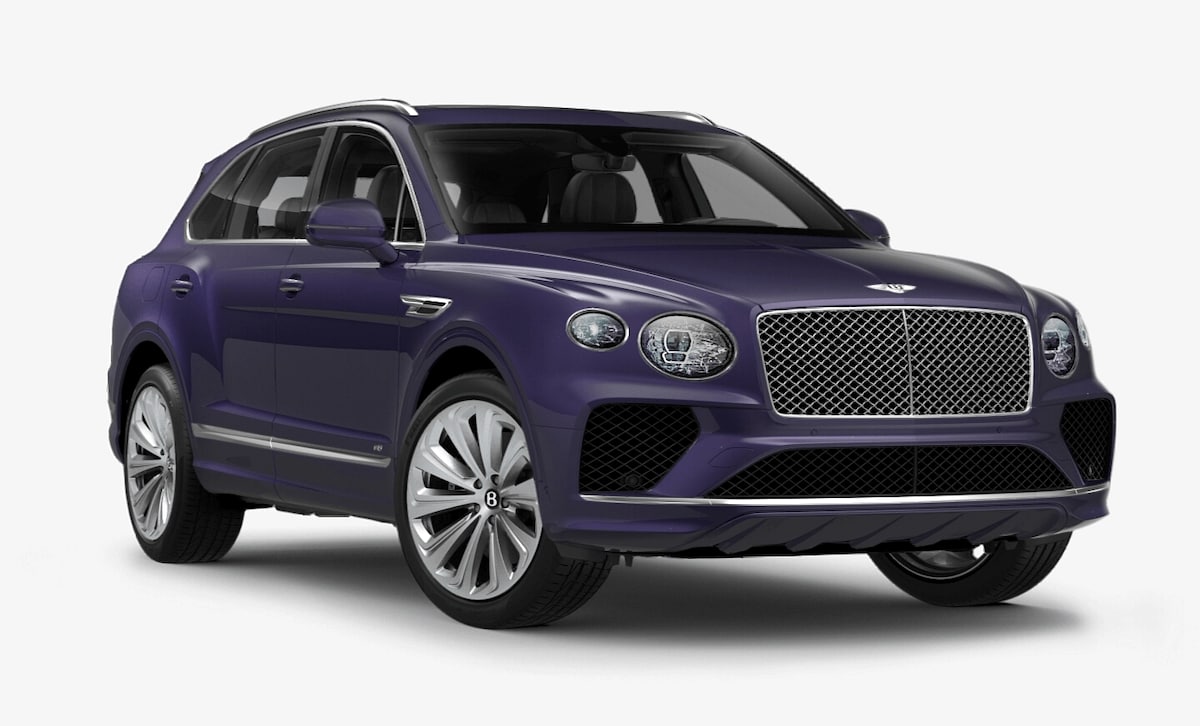 Bentley Bentayga in Azure Purple