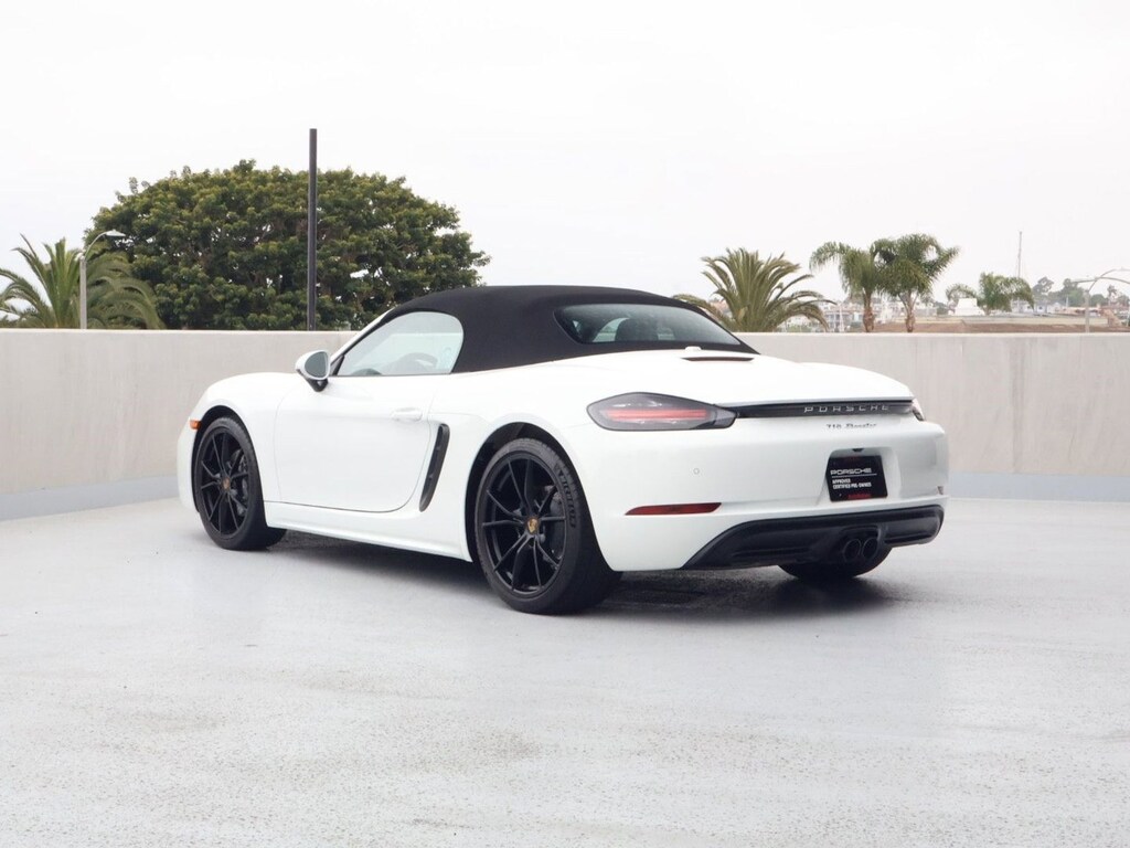 Certified 2022 Porsche 718 Boxster Cabriolet
