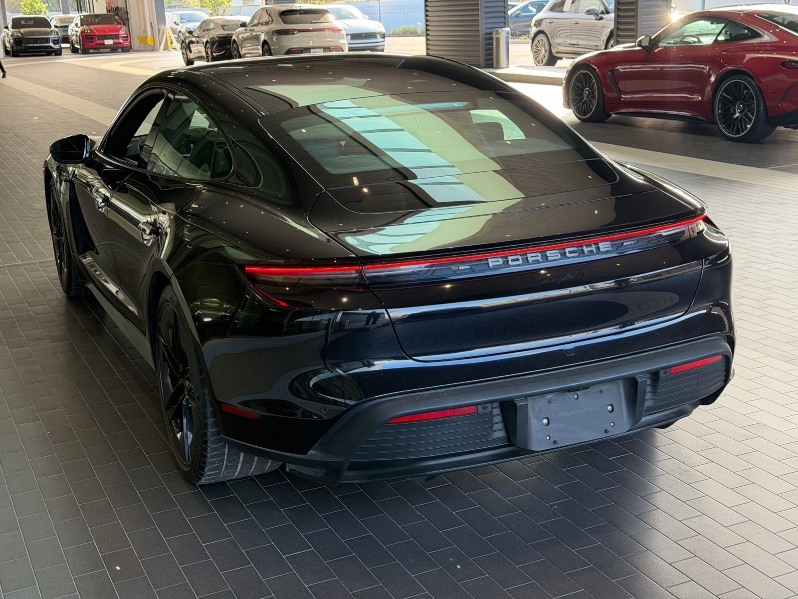 Certified 2025 Porsche Taycan Base with VIN WP0AA2Y17SSA10299 for sale in Newport Beach, CA