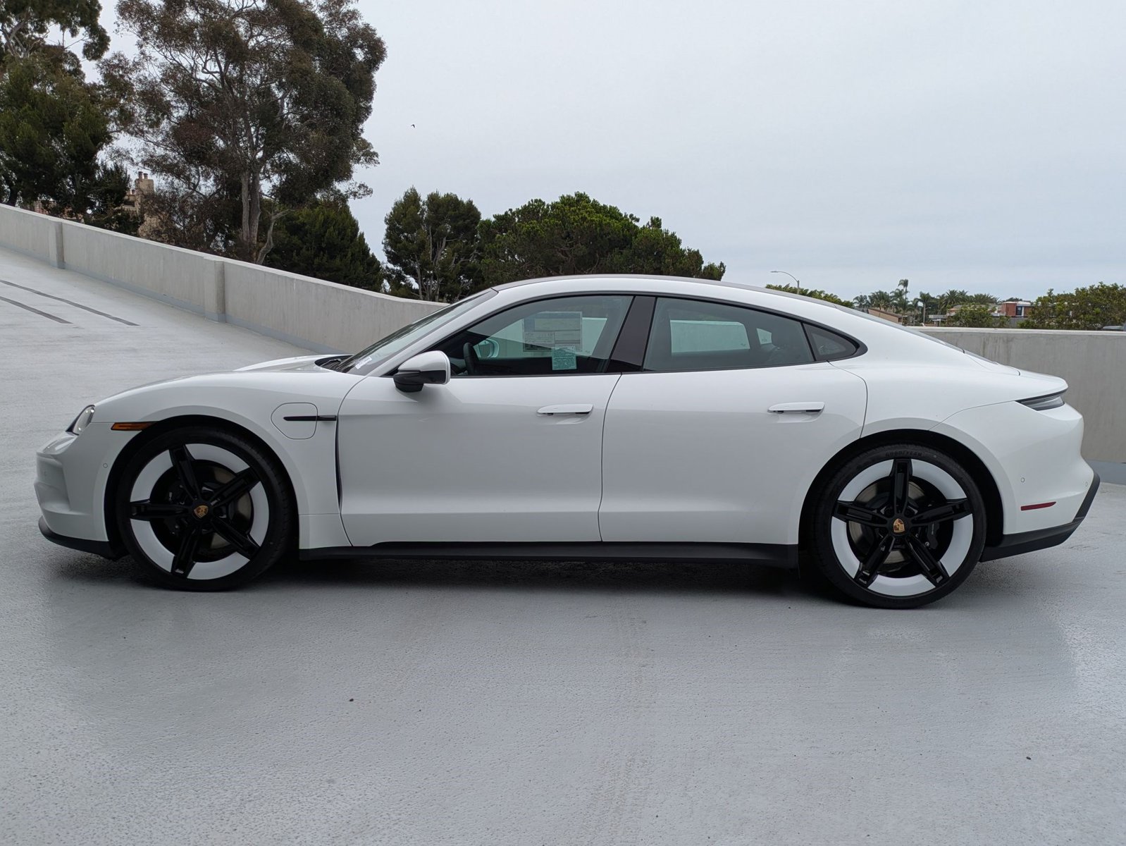 Certified 2025 Porsche Taycan Base with VIN WP0AA2Y11SSA12467 for sale in Newport Beach, CA