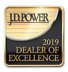 J.D. Power 2019 Dealer of Excellence logo