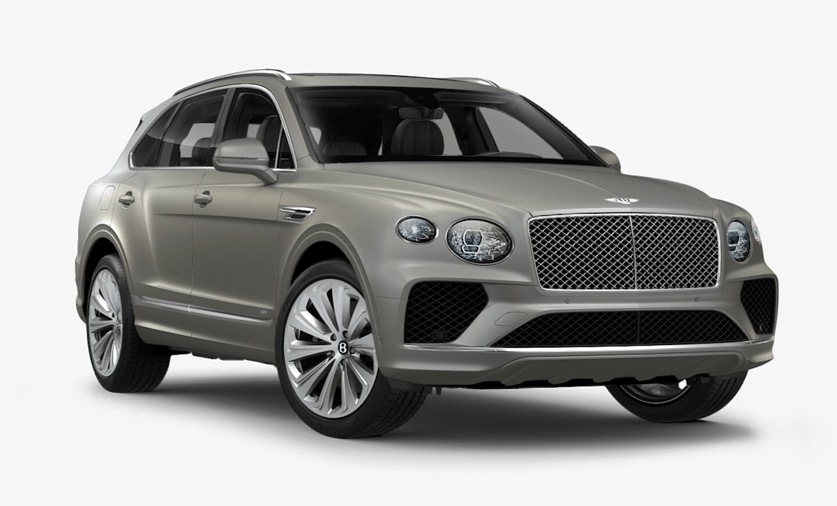 Bentley Bentayga in Extreme Silver Satin - by Mulliner