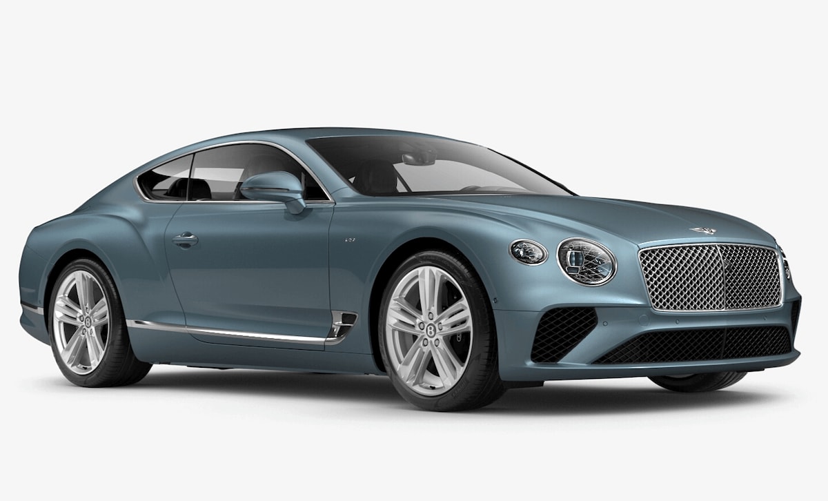 Bentley Continental GT in Fountain Blue