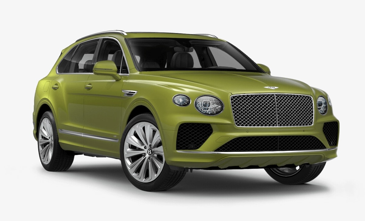 Bentley Bentayga in Radium - by Mulliner