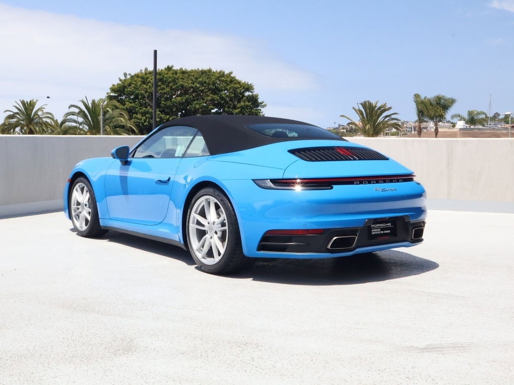 Certified 2023 Porsche 911 Carrera Convertible