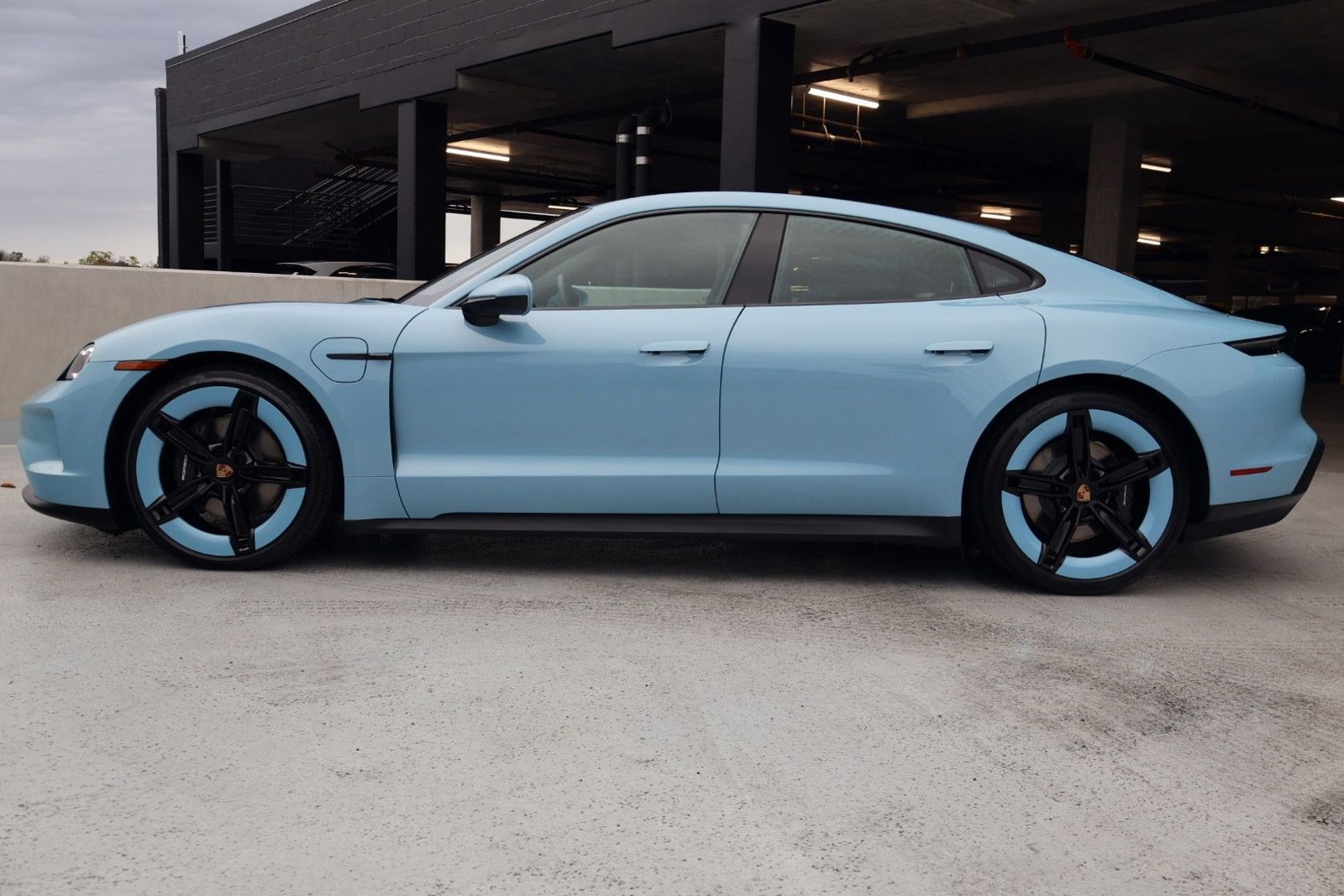 Certified 2025 Porsche Taycan Base with VIN WP0AA2Y17SSA11596 for sale in Newport Beach, CA