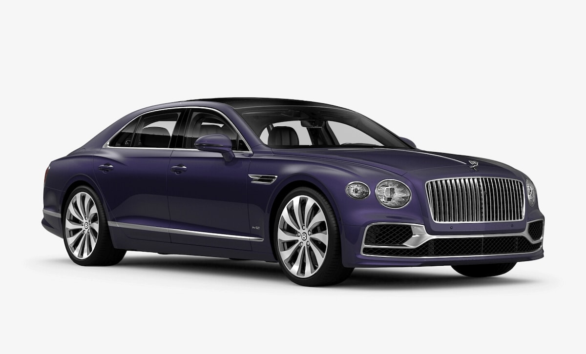 Bentley Flying Spur in Azure Purple