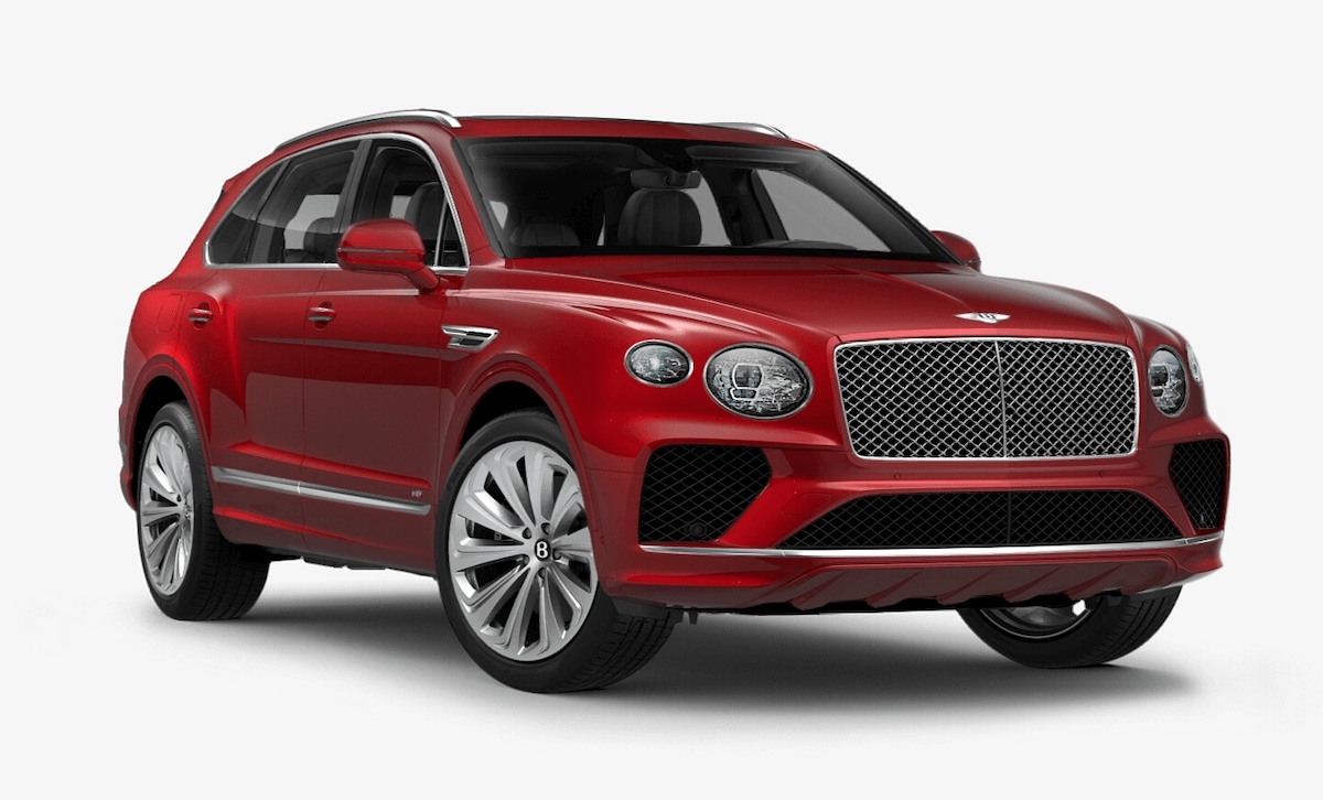 Bentley Bentayga in St James Red (Pearlescent) - by Mulliner