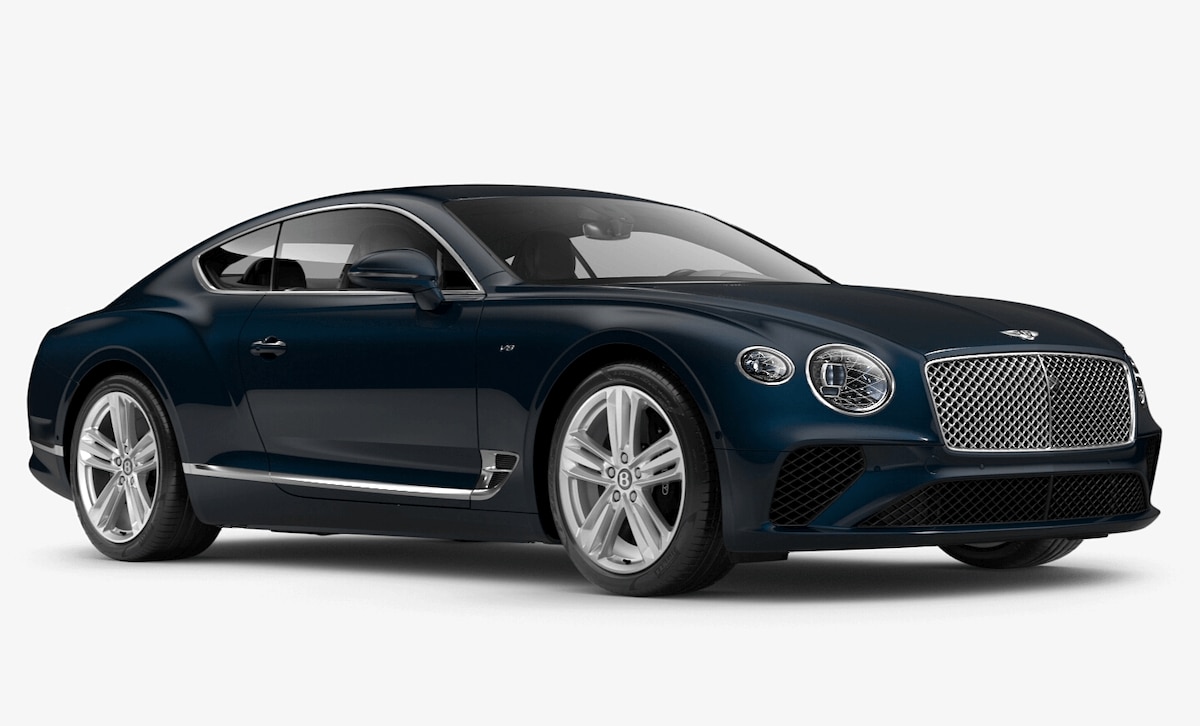 Bentley Continental GT in Light Sapphire - by Mulliner
