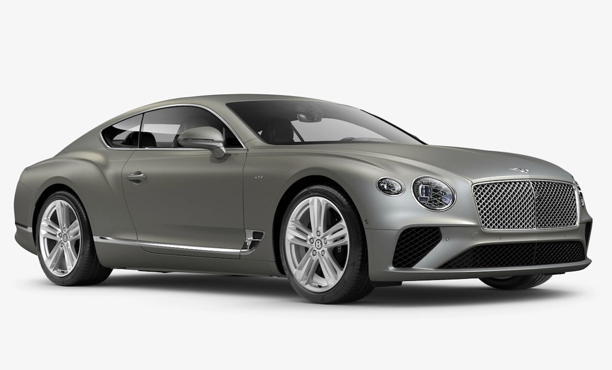 Bentley Continental GT in Extreme Silver Satin - by Mulliner