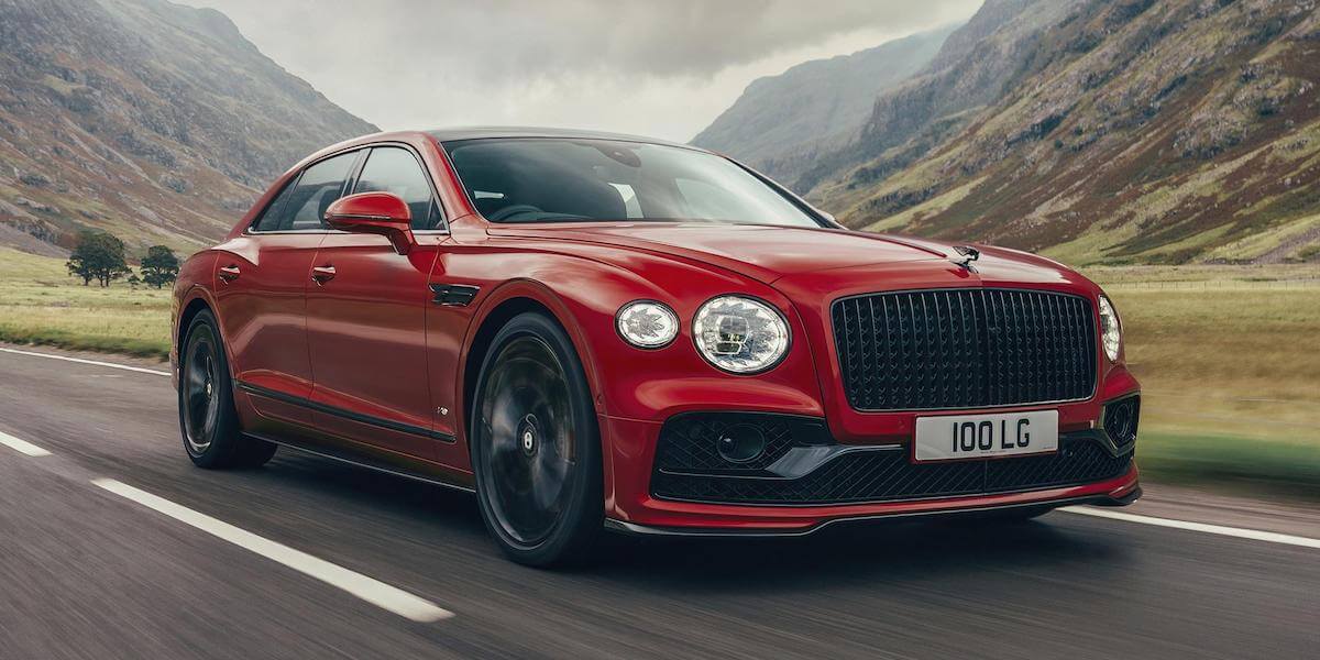 2021 Bentley Flying Spur in Dragon Red II