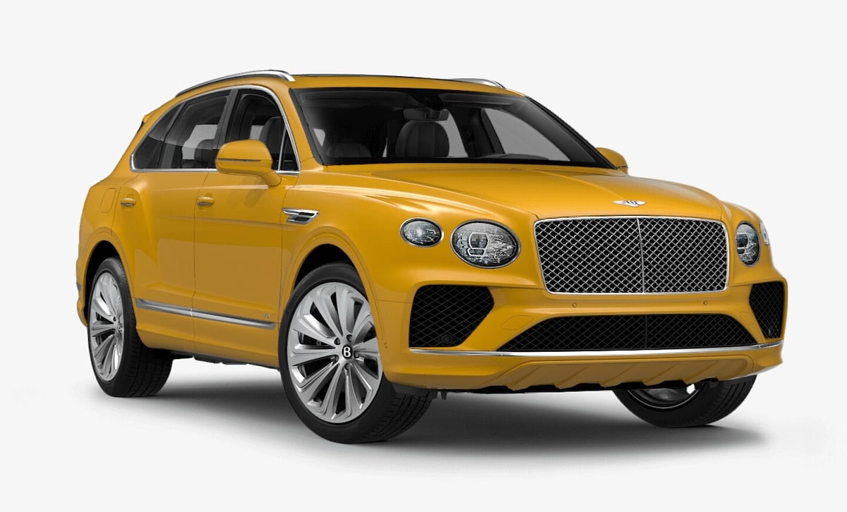 Bentley Bentayga in Monaco Yellow (Solid) - by Mulliner