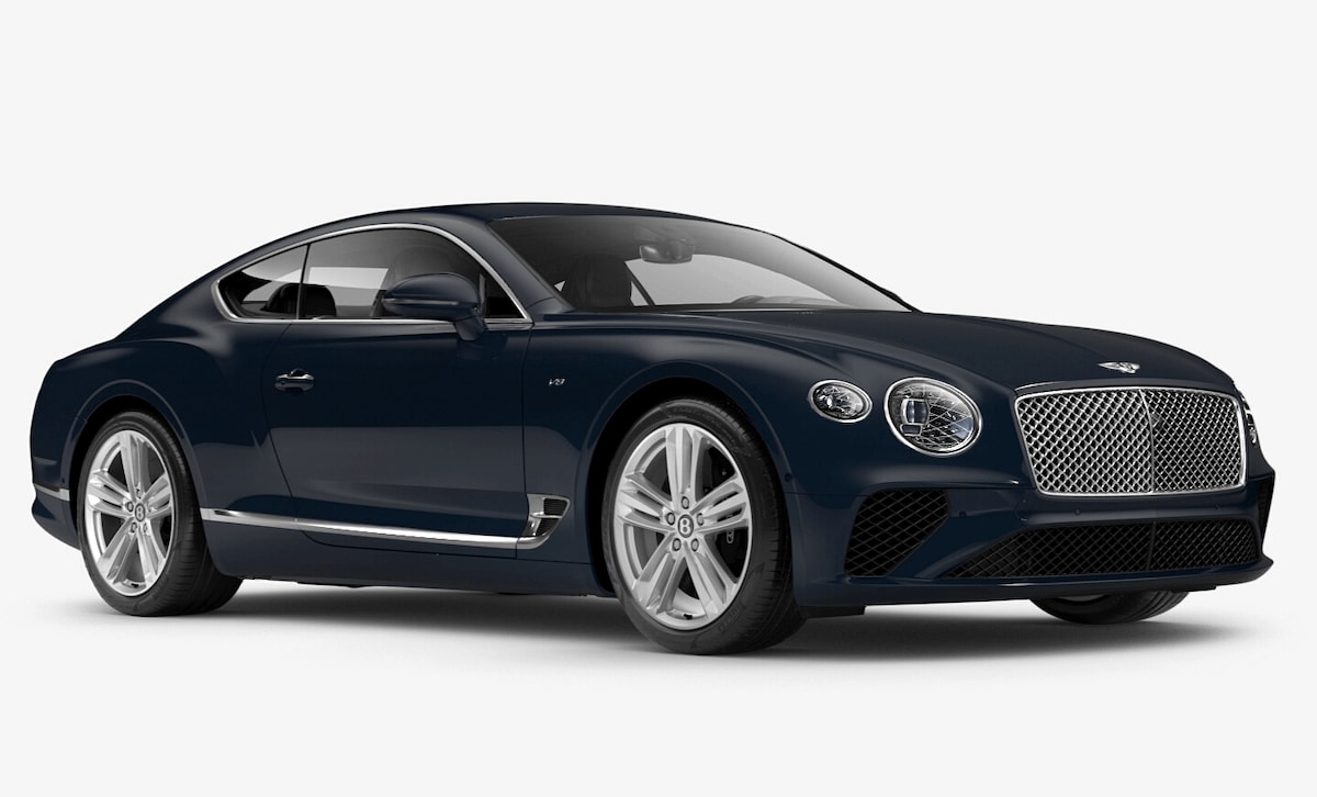 Bentley Continental GT in Oxford Blue (Solid) - by Mulliner