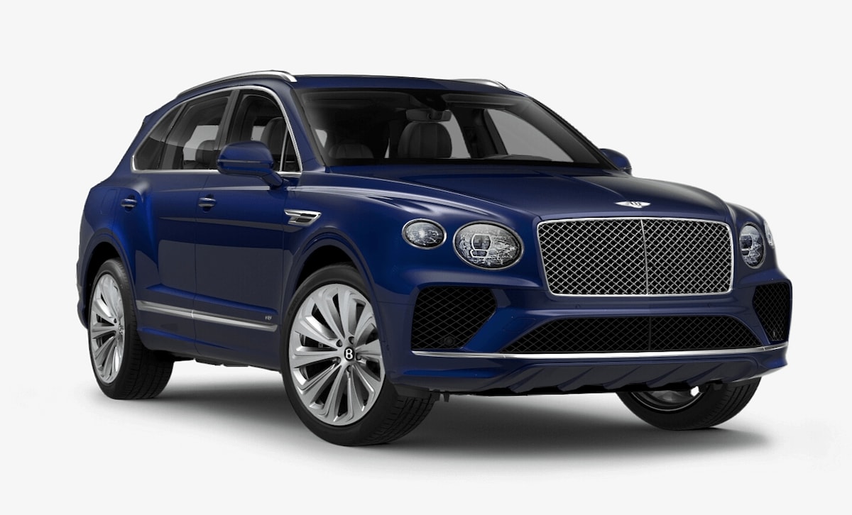 Bentley Bentayga in Moroccan Blue