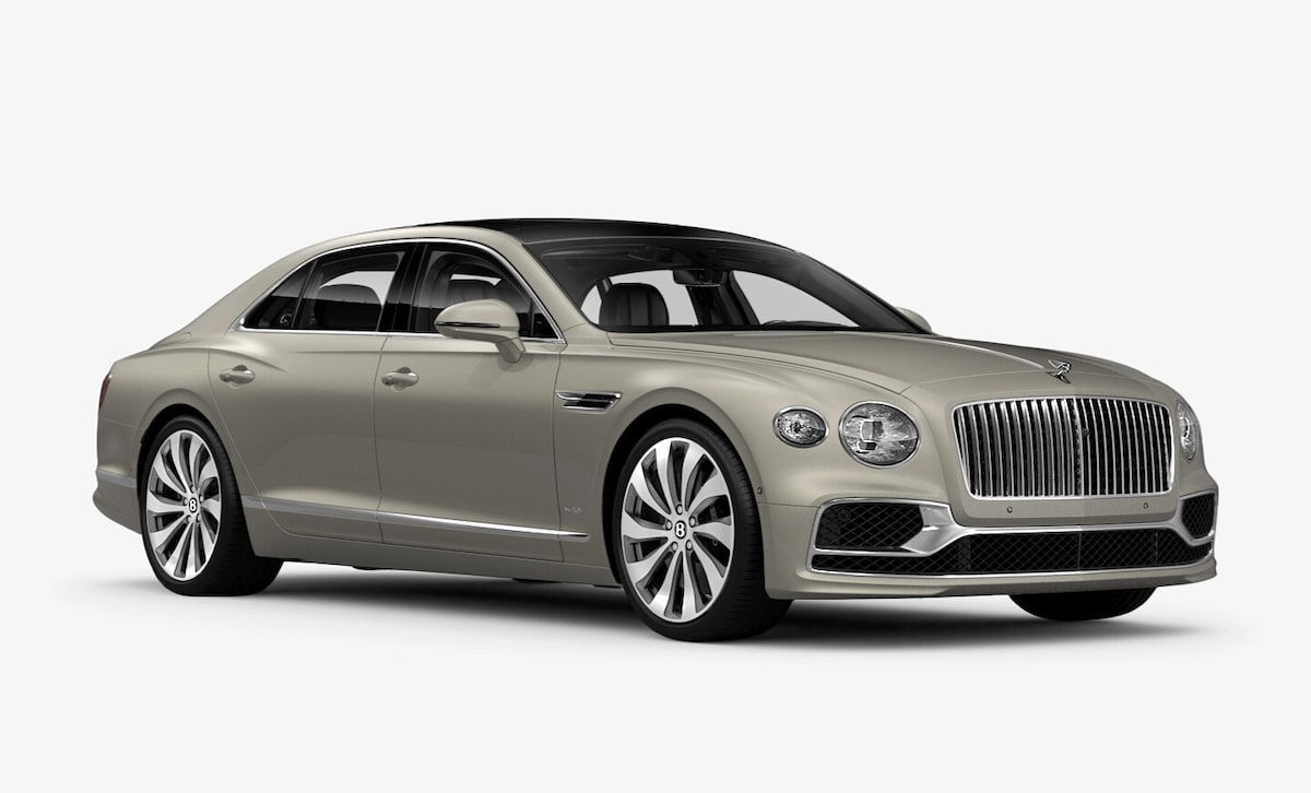 Bentley Flying Spur in White Sand - by Mulliner