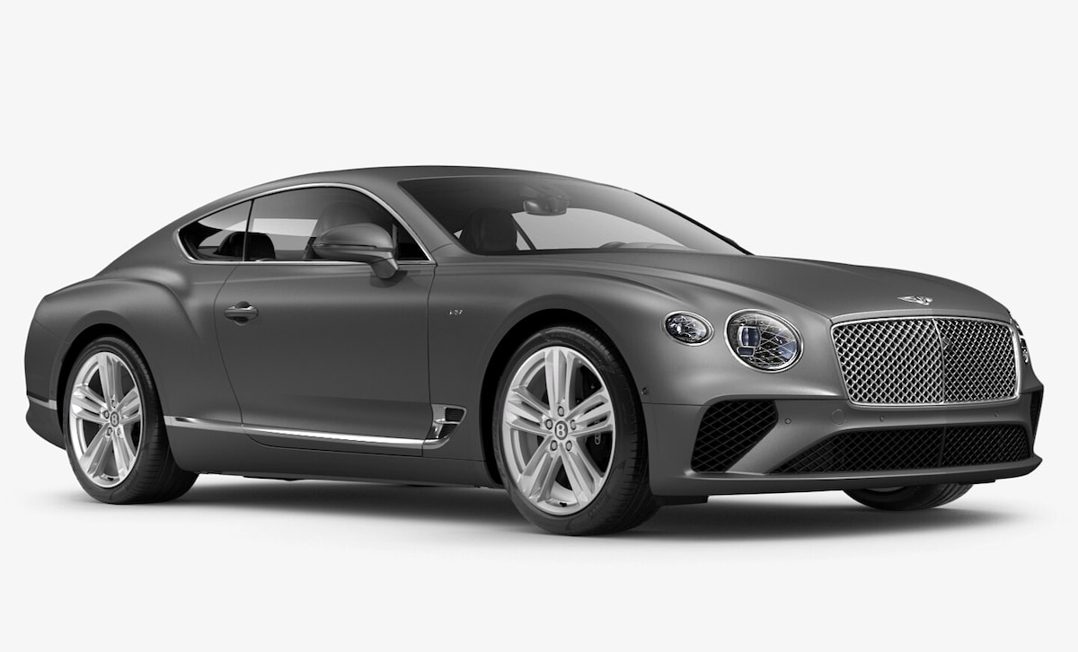 Bentley Continental GT in Light Grey Satin - by Mulliner