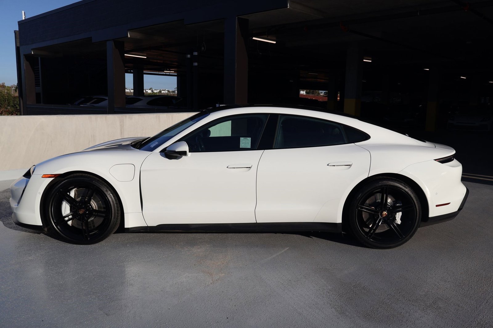 Certified 2022 Porsche Taycan Base with VIN WP0AA2Y19NSA13077 for sale in Newport Beach, CA