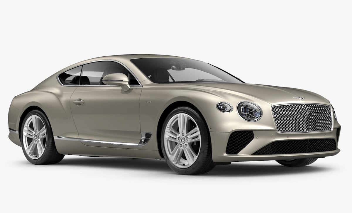 Bentley Continental GT in Silver Storm - by Mulliner