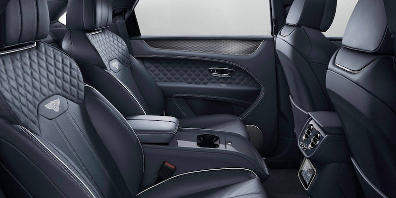 Bentley Bentayga Rear Center Console
