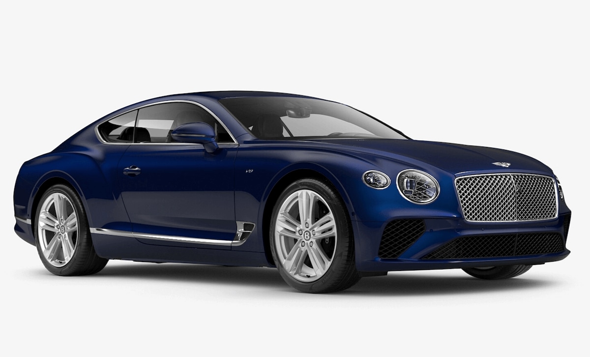 Bentley Continental GT in Moroccan Blue