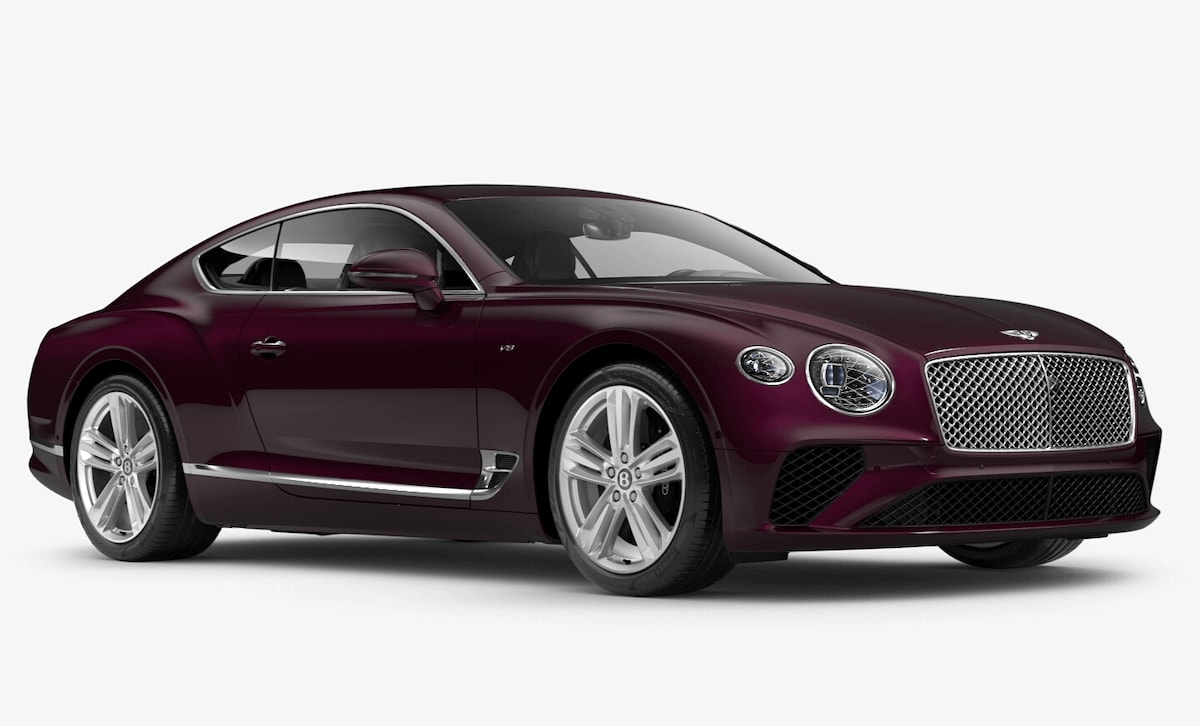 Bentley Continental GT in Magenta