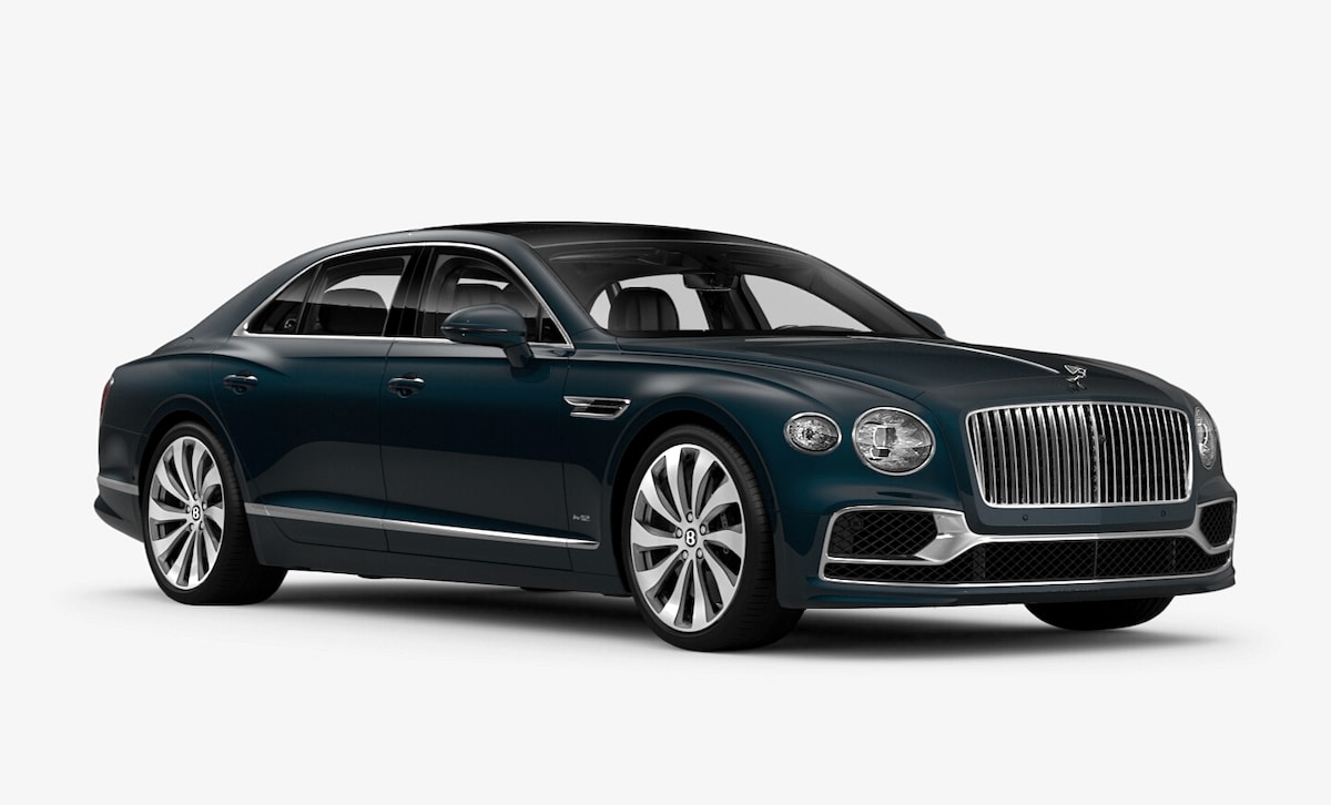 Bentley Flying Spur in Windsor Blue