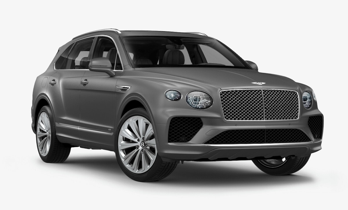 Bentley Bentayga in Light Grey Satin - by Mulliner