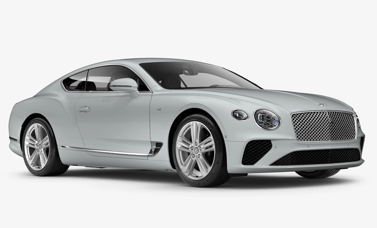 Bentley Continental GT in Arctica (Solid) - by Mulliner