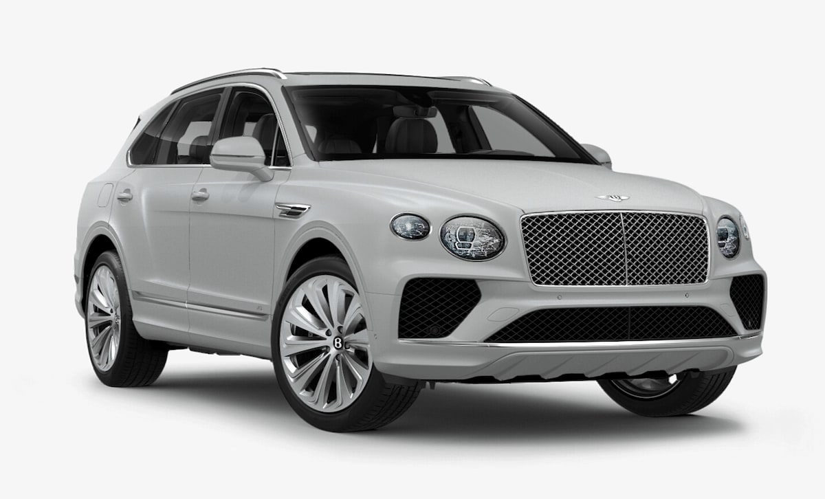 Bentley Bentayga in White Satin - by Mulliner