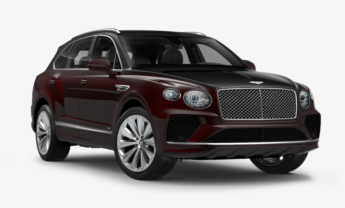 Bentley Bentayga in Black Crystal over Cricket Ball