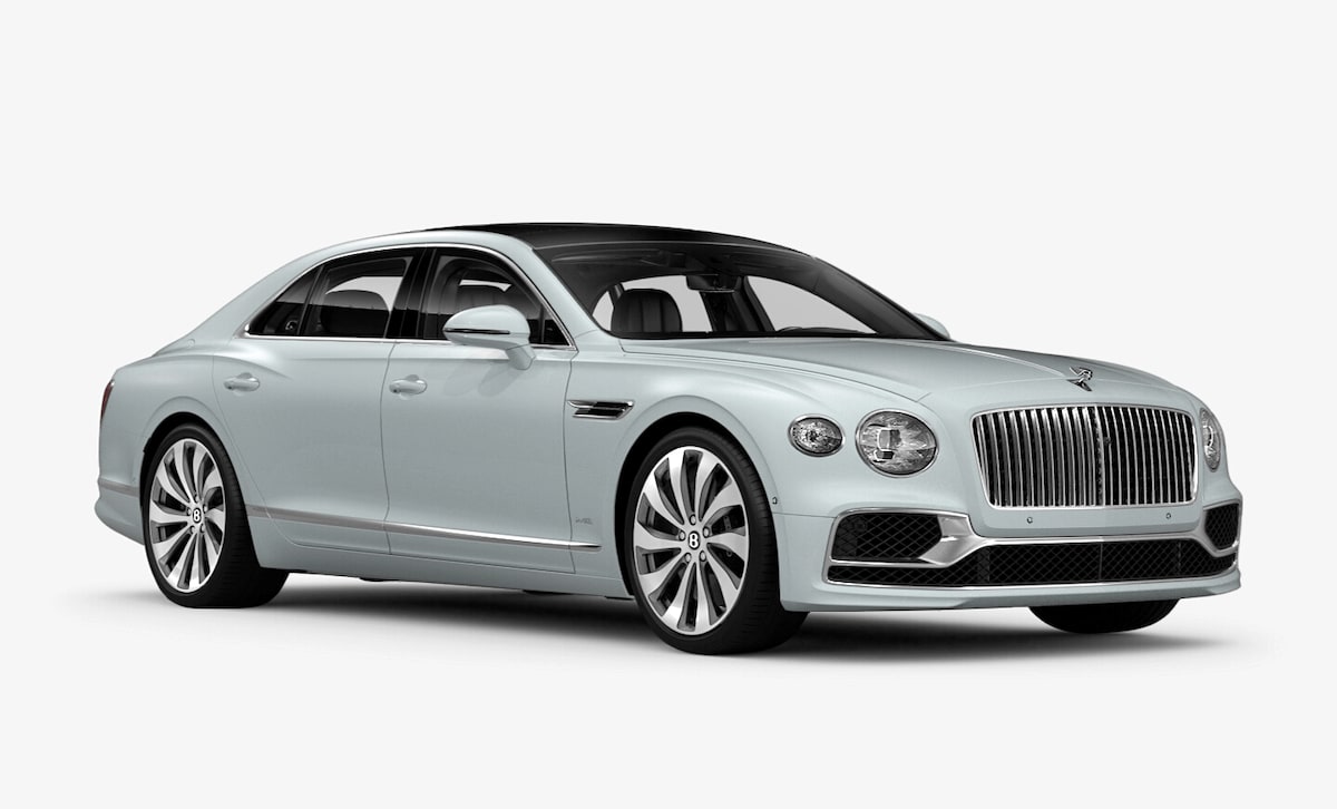 Bentley Flying Spur in Ice