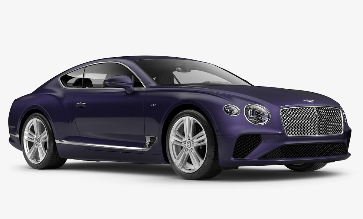 Bentley Continental GT in Azure Purple