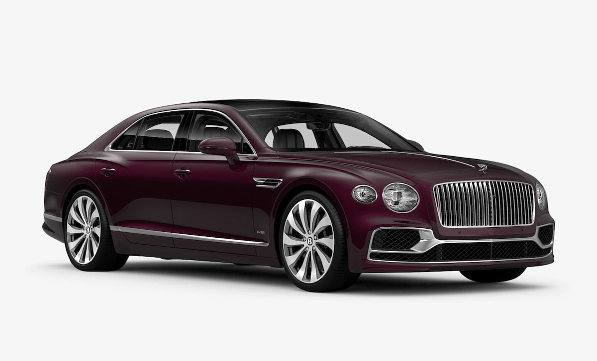 Bentley Flying Spur in Magenta