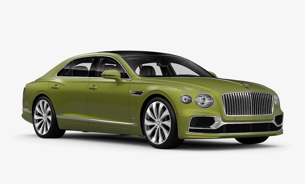 Bentley Flying Spur in Radium - by Mulliner