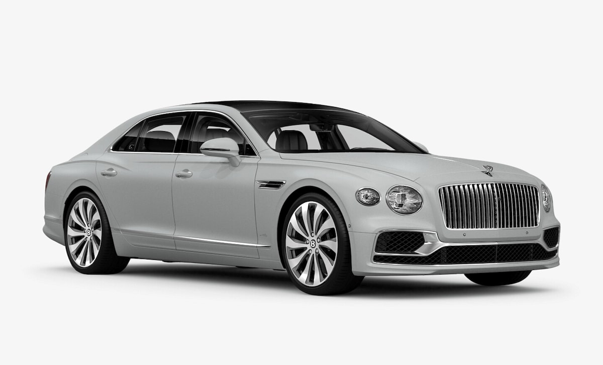 Bentley Flying Spur in White Satin - by Mulliner