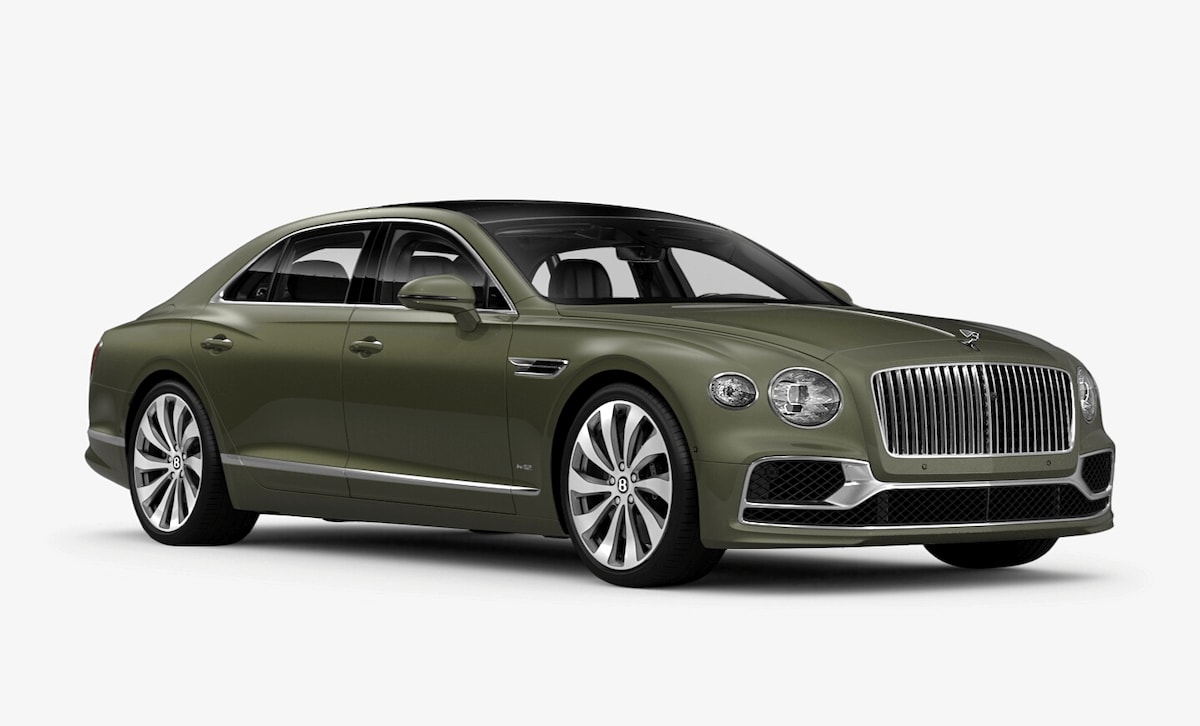 Bentley Flying Spur in Alpine Green
