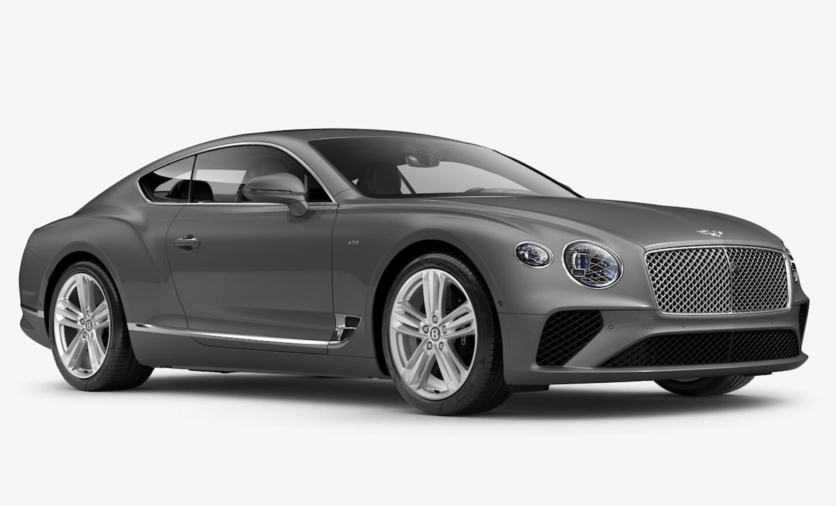 Bentley Continental GT in Silver Tempest