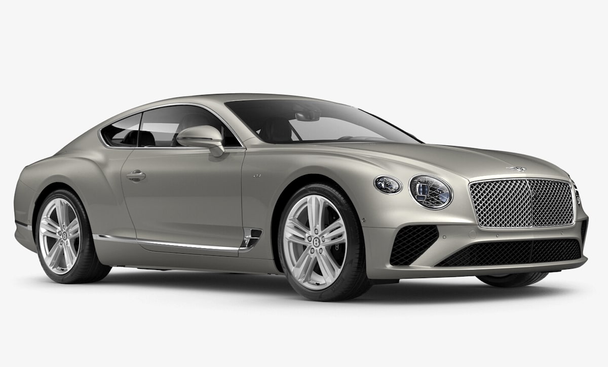 Bentley Continental GT in Ghost White - by Mulliner