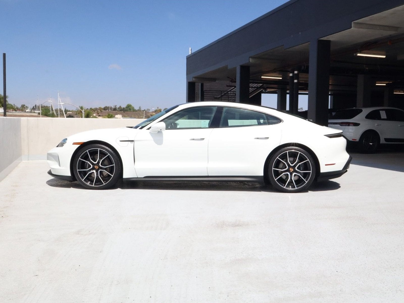 Certified 2025 Porsche Taycan Base with VIN WP0AA2Y19SSA09946 for sale in Newport Beach, CA