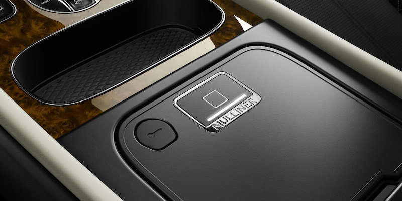 Bentley Bentayga Mulliner Biometric Secure Stowage