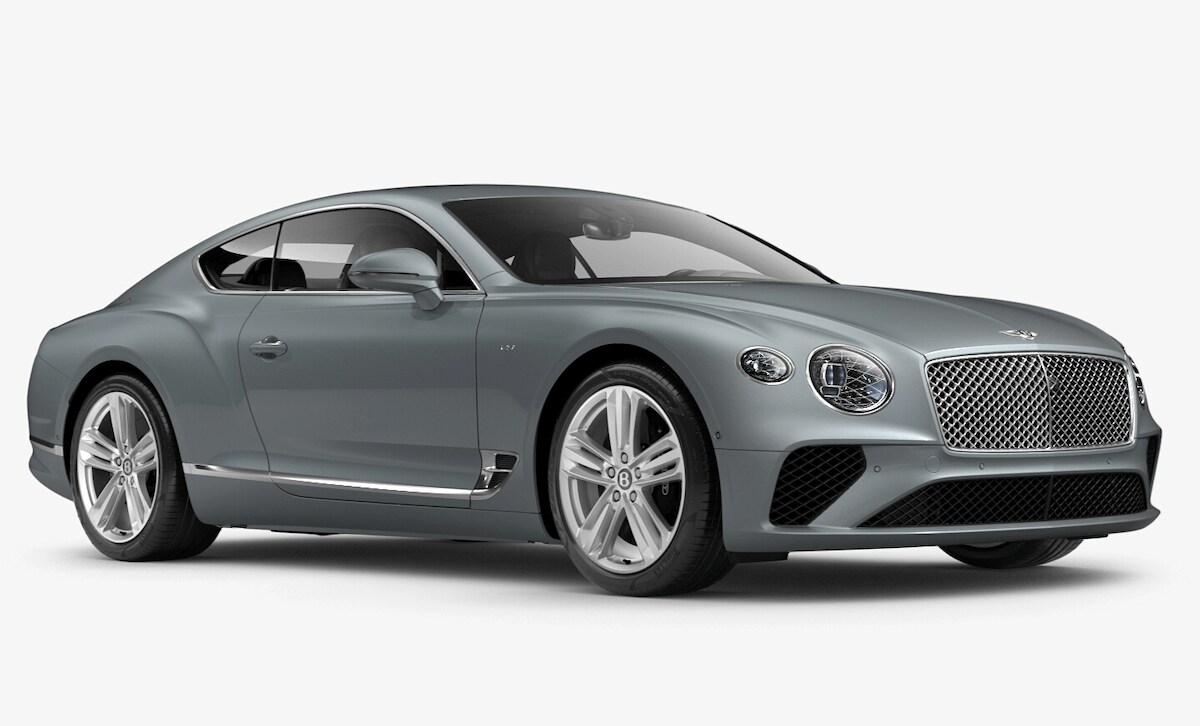 Bentley Continental GT in Silver Frost - by Mulliner