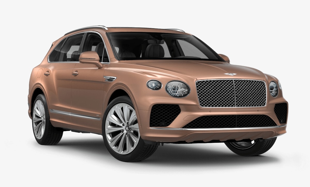 Bentley Bentayga in Rose Gold
