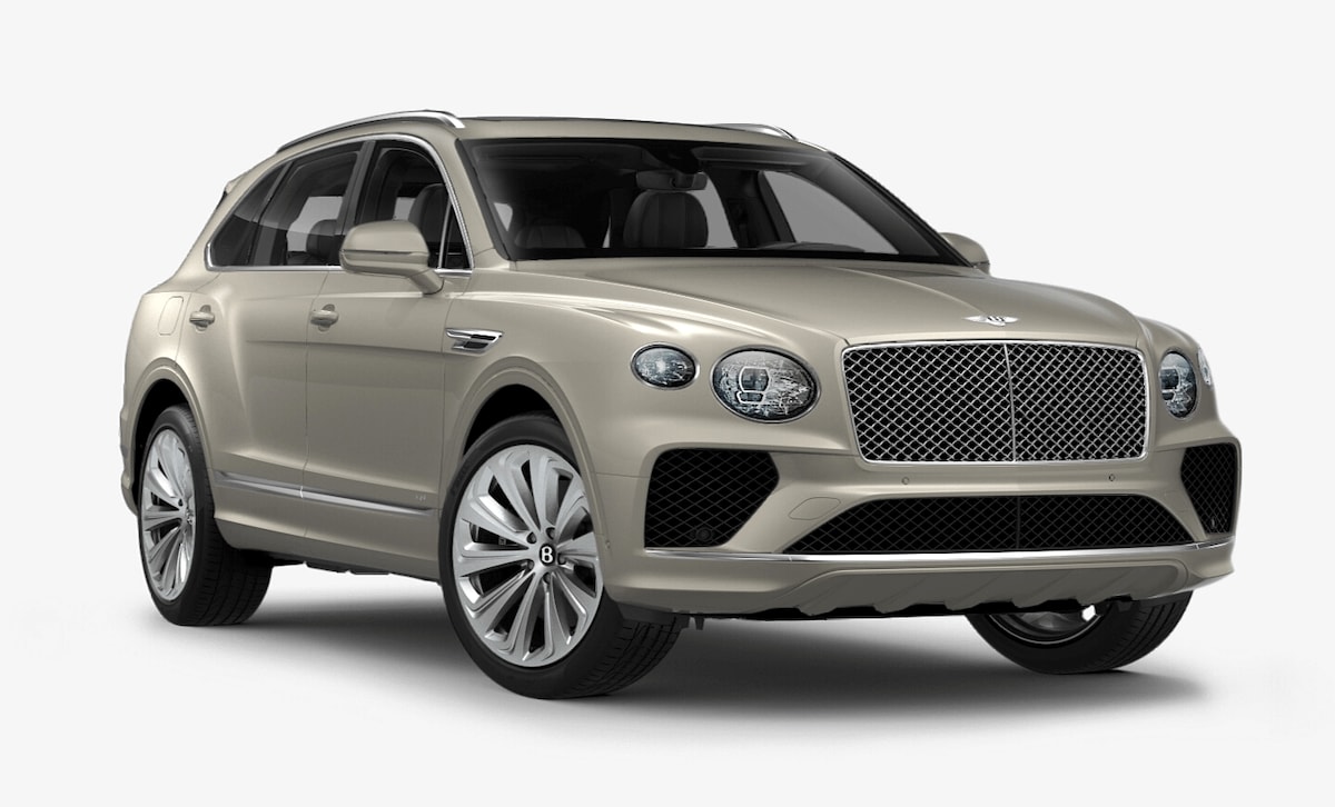 Bentley Bentayga in White Sand - by Mulliner